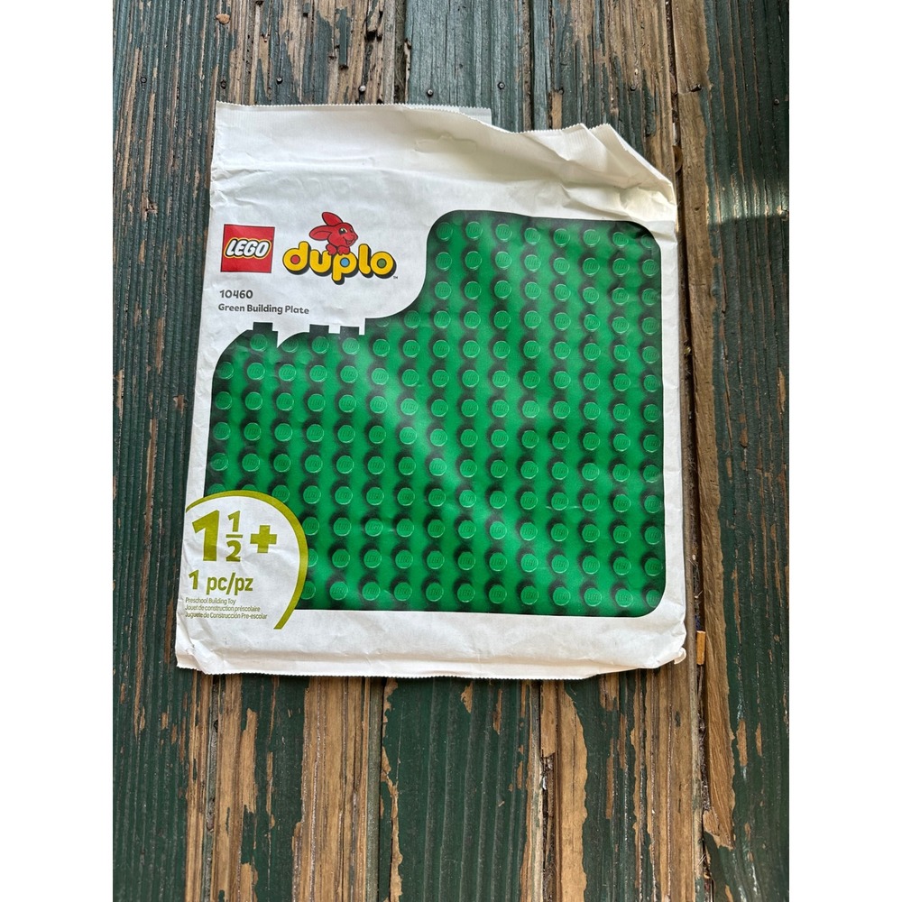 LEGO Duplo Green Building Plate 10460 Preschool Construction Baseplate 1pc